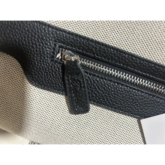 Brouk & Co Capri 2 In 1 Garment Duffle Weekender Travel Bag Ivory Black - Picture 9 of 13